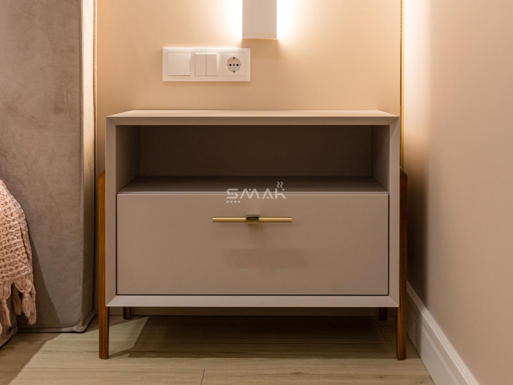 Дизайнерская мебель на заказ в спальню от компании SMAK